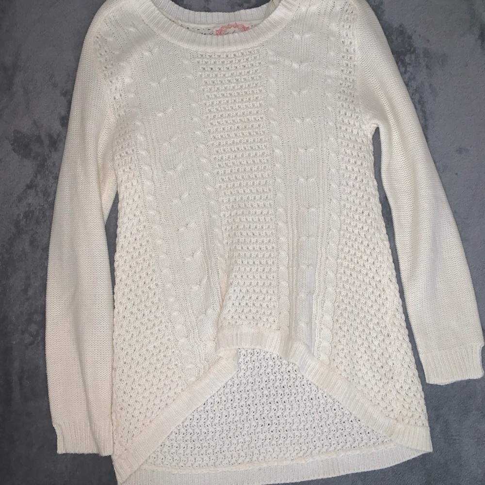 White sweater